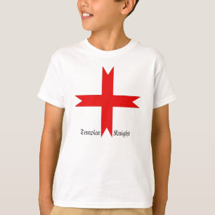 Medieval Kruis van de Knachten Templar T-shirt