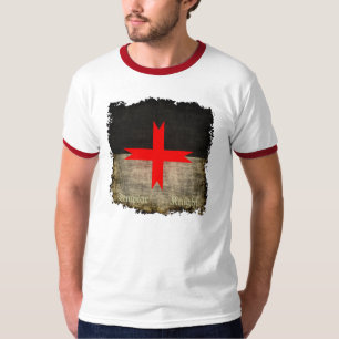 Medieval Kruis van de Knachten Templar T-shirt