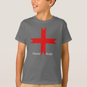 Medieval Kruis van de Knachten Templar T-shirt