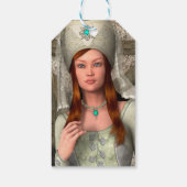 Medieval Lady Cadeaulabel (Achterkant)