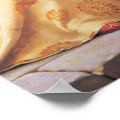 Medieval Lady en Knight Poster (Hoek)