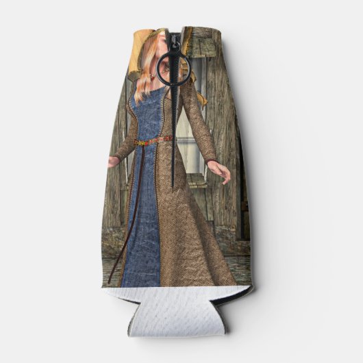 Medieval Lady Flesjeskoeler (Achterkant)