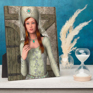 Medieval Lady Fotoplaat