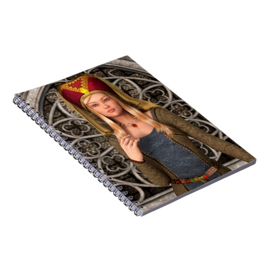 Medieval Lady Notitieboek (Rechterzijde)