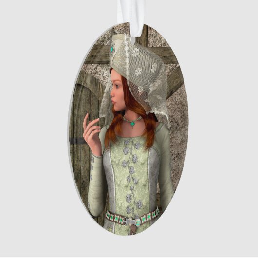 Medieval Lady Ornament (voorkant)