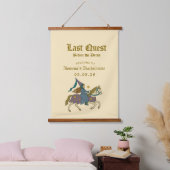 Medieval “Last Quest Bachelorette Welcome Hangend Wandkleed (Slaapkamer)