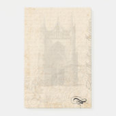 Medieval Letterhead - Palimpsest Post-it® Notes (Voorkant)