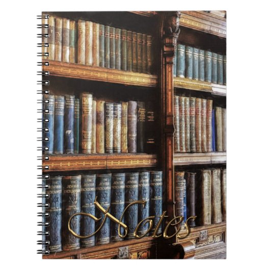 Medieval Library and Books of Antiquiteit Notitieboek (Voorkant)