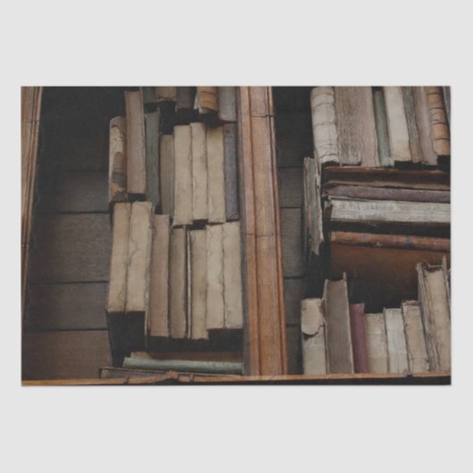 Medieval Library and Books of Antiquiteit Tissuepapier (Voorkant)