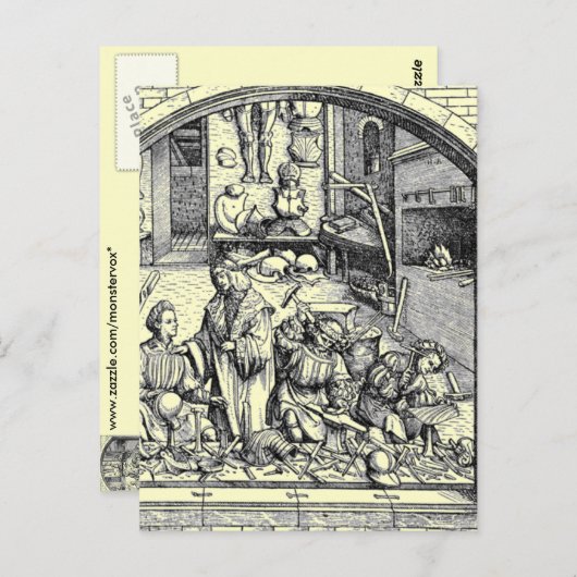 Medieval Life Briefkaart (Voorkant / Achterkant)