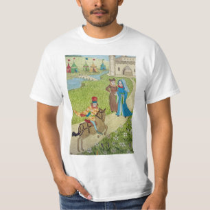 Medieval Life in Engeland - Kanterbury pelgrims 5 T-shirt