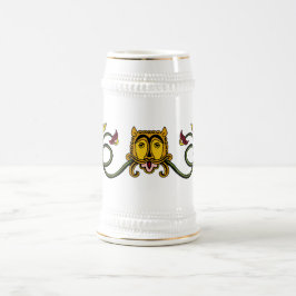 Medieval Lion Design Bierpul