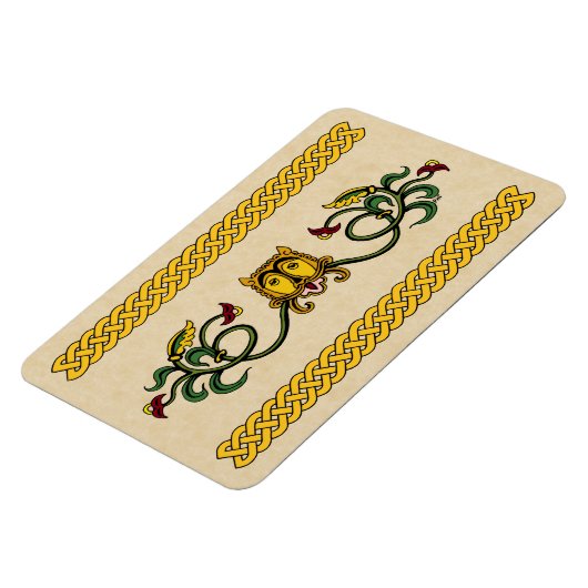 Medieval Lion Design Magneet (Linkerzijde)