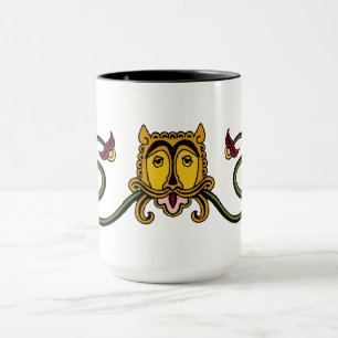 Medieval Lion Design Mok