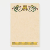 Medieval Lion Design Post-it® Notes (Voorkant)