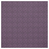 Medieval Lion, Eggplant Stof (Swatch)