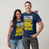 Medieval Literature King Arthur T-shirt (Unisex)