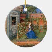 Medieval lords en dames keramisch ornament (Achterkant)