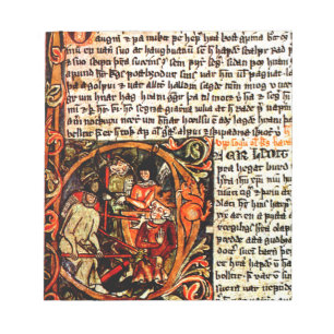 Medieval Manuscript Blocnote