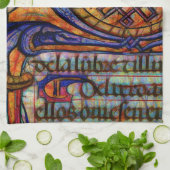 Medieval Manuscript Detail Theedoek (Gevouwen)