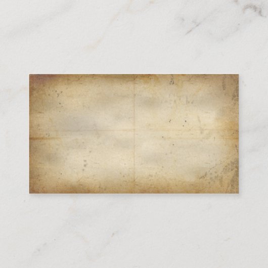 Medieval Manuscript Floral Bird Visitekaartje (Achterkant)