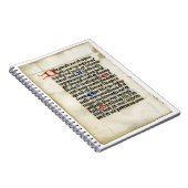 Medieval Manuscript-laptop Notitieboek (Rechterzijde)