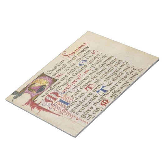 Medieval Manuscript Notitieblok (Schuin)