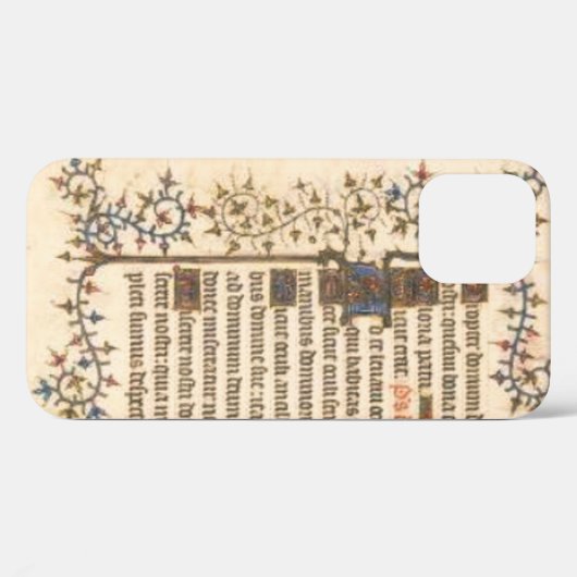 Medieval Manuscript voor Geval Iphone Case-Mate iPhone Case (Achterkant (horizontaal))