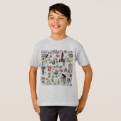 Medieval Mash-up T-shirt (Voorkant volledig)