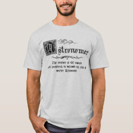 Medieval Master Astronomer T-shirt