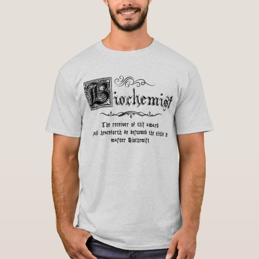 Medieval Master Biochemist T-shirt (Voorkant)