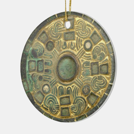 Medieval Medallion Keramisch Ornament (Links)