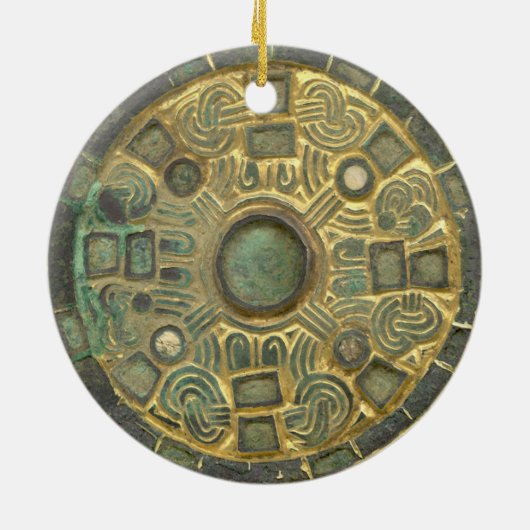 Medieval Medallion Keramisch Ornament (Achterkant)
