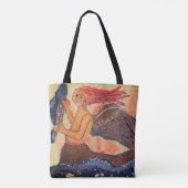 Medieval Mermaid Dream Big Tote Bag (Achterkant)