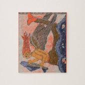 Medieval Merman/Mermaid Legpuzzel (Verticaal)