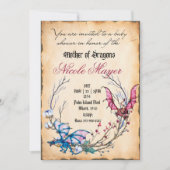 Medieval Moeder Baby shower Uitnodiging (Voorkant)