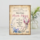 Medieval Moeder van Dragons Aannodiging Kaart (Staand voorkant)