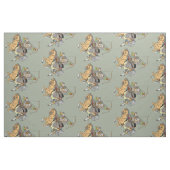 medieval Mongol-strijder Stof (Fat Quarter)