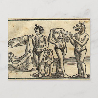 Medieval Monsters Briefkaart