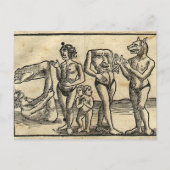 Medieval Monsters Briefkaart (Voorkant)