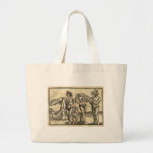 Medieval Monsters Grote Tote Bag (Voorkant)