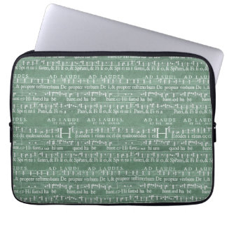 Medieval Music Manuscript Neopree Sleeve 13"