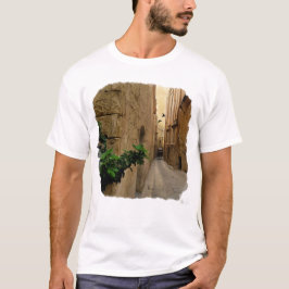Medieval Narrow Street Tall Build and Coach T-shirt