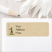 Medieval Norman Knight Circa 1066 Etiket (Insitu)