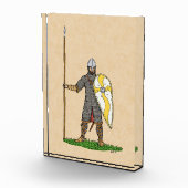 Medieval Norman Knight Circa 1066 Fotoblokken (Rechts)