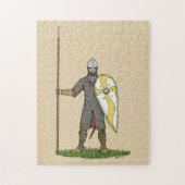 Medieval Norman Knight Circa 1066 Legpuzzel (Verticaal)
