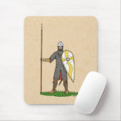 Medieval Norman Knight Circa 1066 Muismat (Met muis)