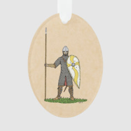 Medieval Norman Knight Circa 1066 Ornament