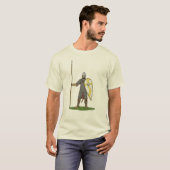 Medieval Norman Knight Circa 1066 T-shirt (Voorkant volledig)
