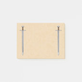Medieval Norman Sword Post-it® Notes (Voorkant)